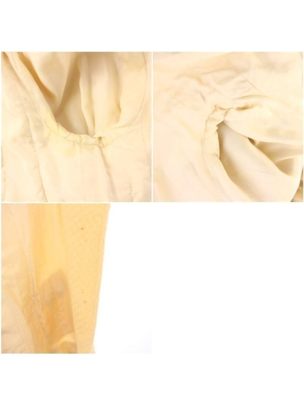 Chanel Coco Mark Shawl Collar Other Jackets Ivory Care Tag None - Picture 9 of 9
